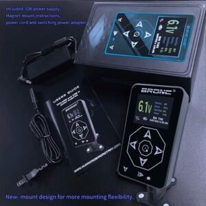 Digital Tattoo Power Supply with Touchscreen